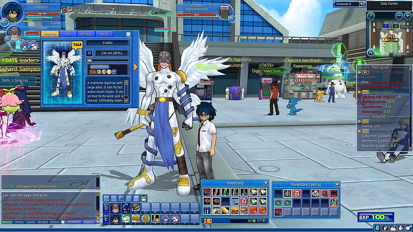 Digimon Masters, PC Gameplay, 1080p HD