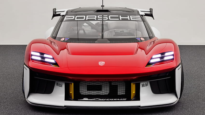 Behold: the Porsche Mission R, porsche mission r electric car HD wallpaper