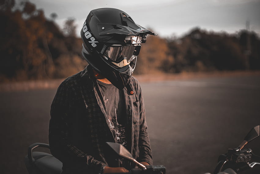 Person Wearing Helmet · Stock, bike rider lovers HD wallpaper | Pxfuel