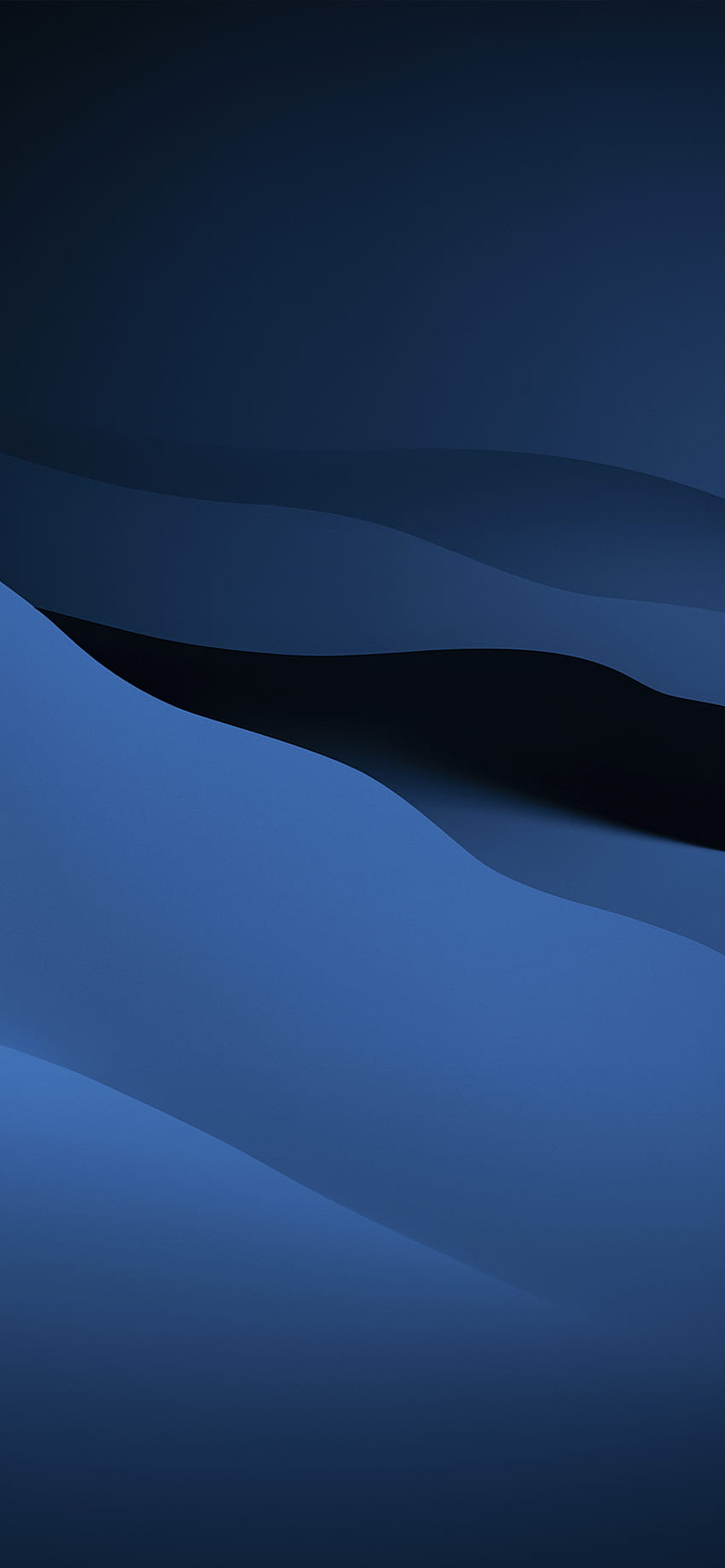 macOS Big Sur, тихоокеанско синьо HD тапет за телефон