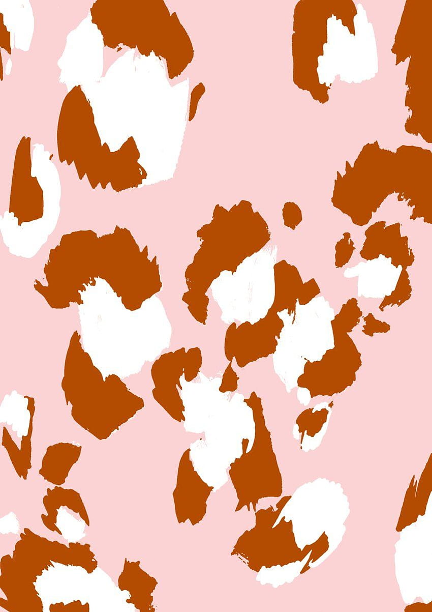 Pink & Red Leopard Print Sample – Eleanor Bowmer, red print HD phone wallpaper