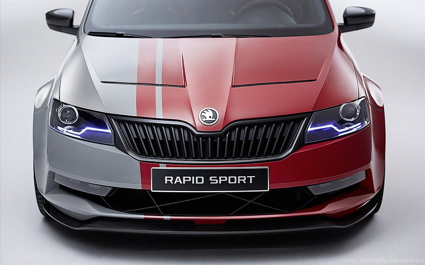 Skoda Rapid Sport, รถยนต์ Skoda ค้นหาพื้นหลัง, รถ วอลล์เปเปอร์ HD