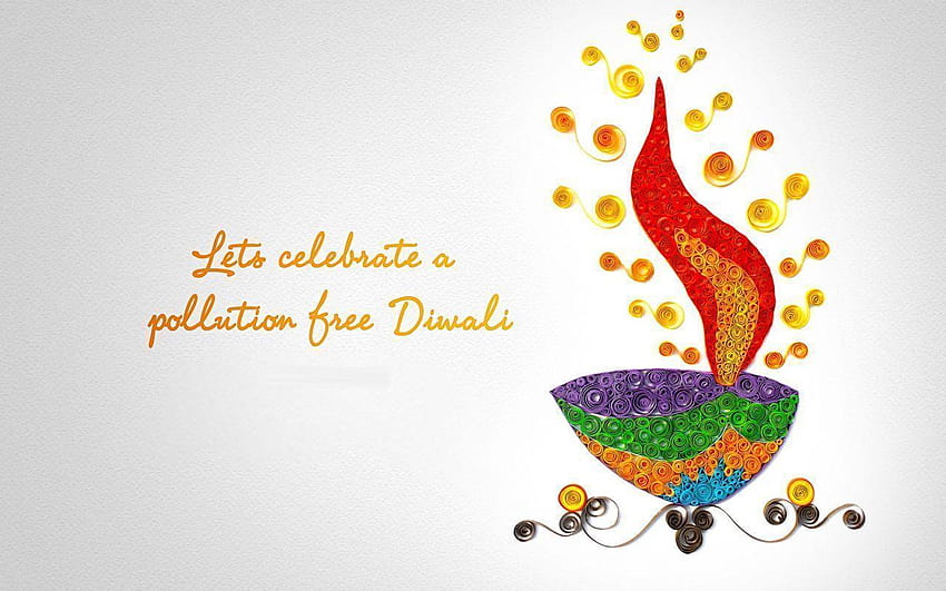 Frohes Diwali HD-Hintergrundbild