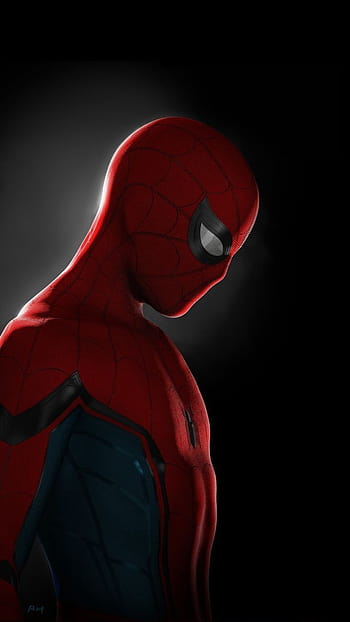 while still retaining the recognizable features that make Spider-Man who he  is. The image should depict Spider-Man in a dynamic pose