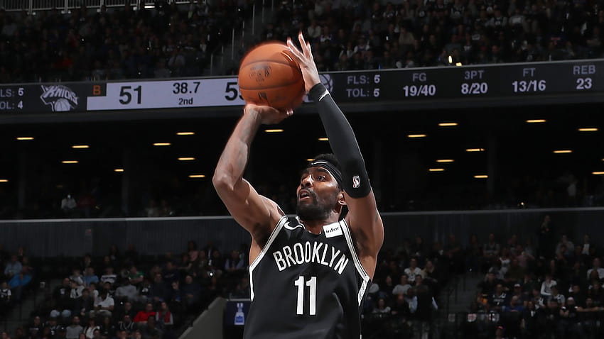 Ovie Soko says Kyrie Irving means business with Brooklyn Nets this season, kyrie irving brooklyn nets HD wallpaper