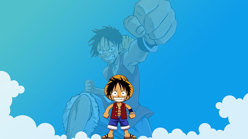Kid Luffy, luffy for computer HD wallpaper