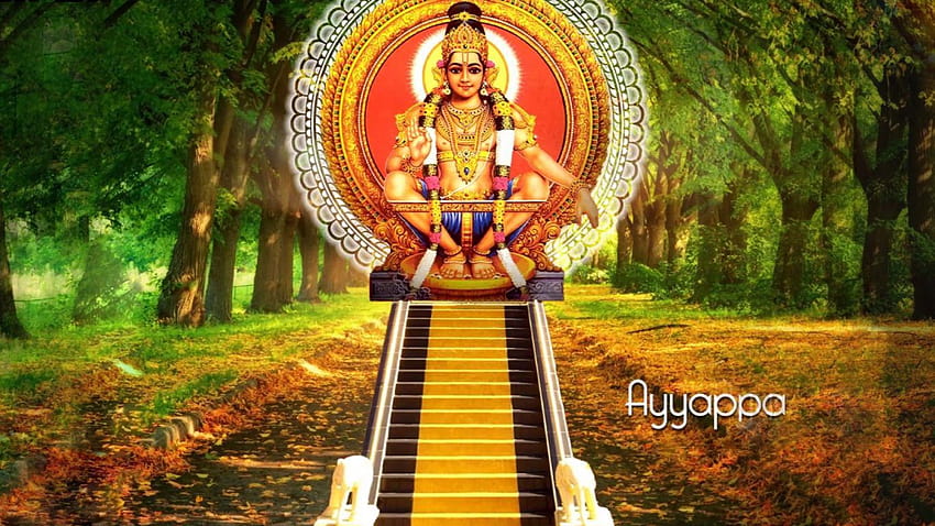 Ayyappa Swamy, ein Ayyappan HD-Hintergrundbild