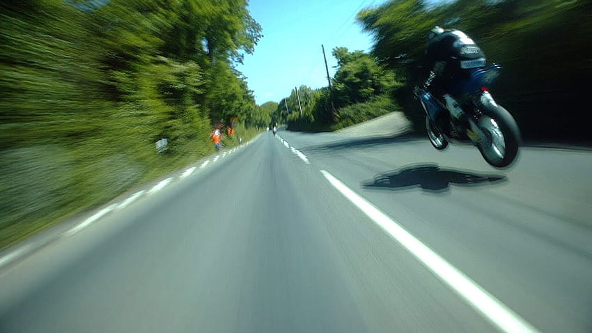 ¡Guy Martin en una misión de Superbike! Isla de Man TT 2014 fondo de pantalla