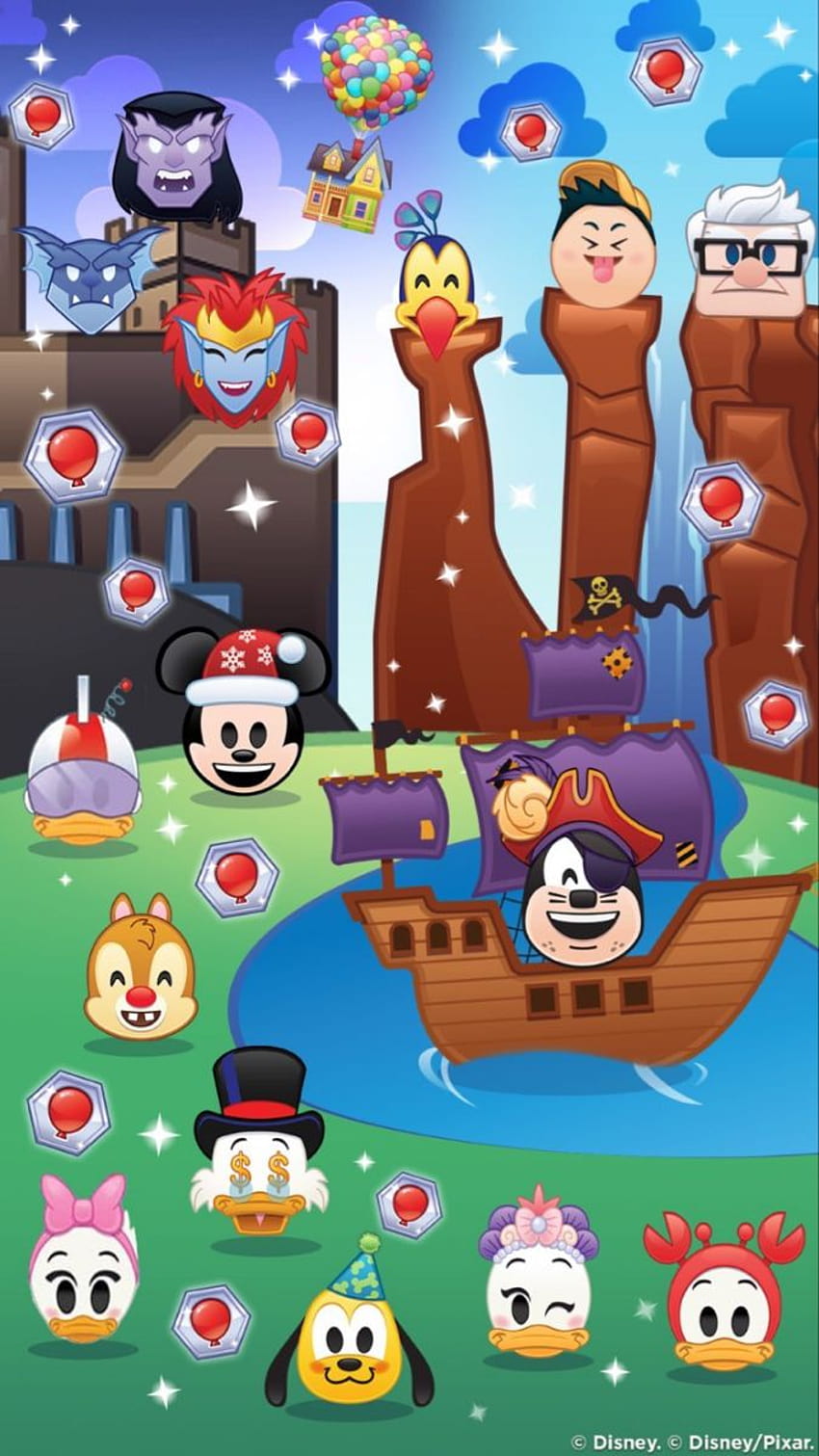 Fondo de Pantalla Disney Emoji Blitz / Disney HD phone wallpaper | Pxfuel