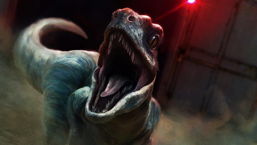 Jurassic World Raptor :, blue raptor HD wallpaper