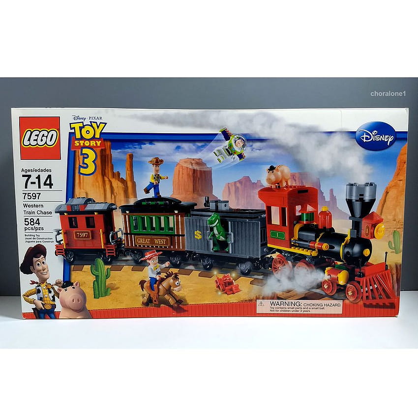 LEGO Toy Story 3 Western Train Chase 7597, New, Rare & Factory