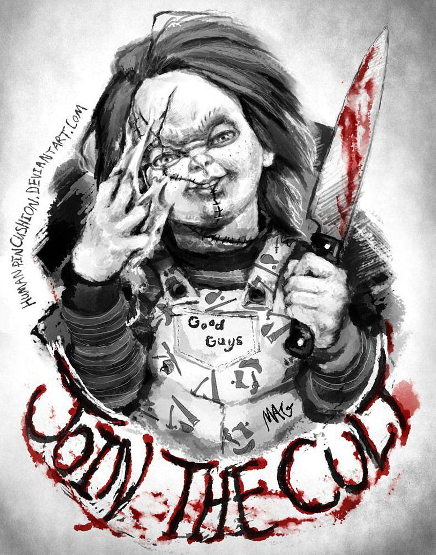 Cult of Chucky by HumanPinCushion, chucky doll HD phone wallpaper
