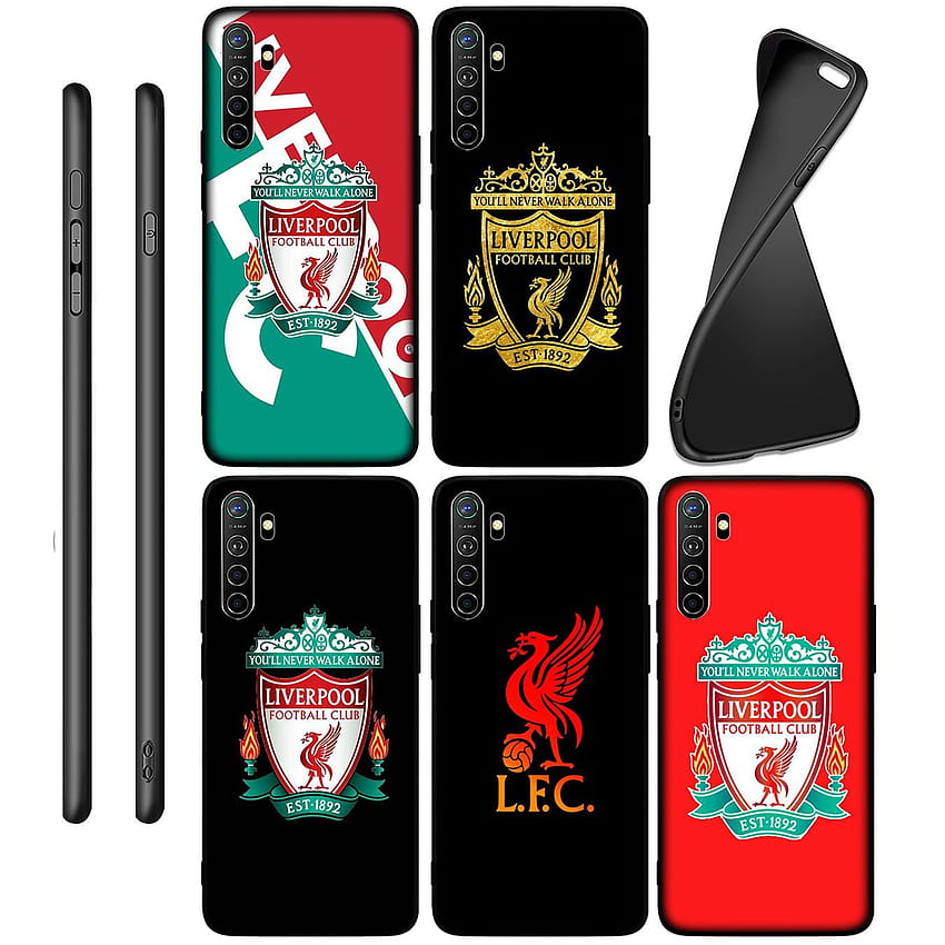 Huawei Y6P Y9 Y6 Y7 Prime 2019 2018 Y9Prime Y7Prime Soft Silicone Phone Cover Case D28 Logo Liverpool red Cases HD phone wallpaper