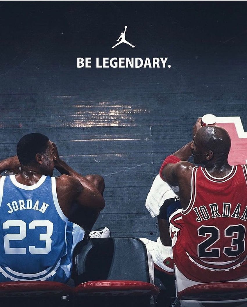 Michael Jordan Be Legendary, Jordan-Trikot HD-Handy-Hintergrundbild