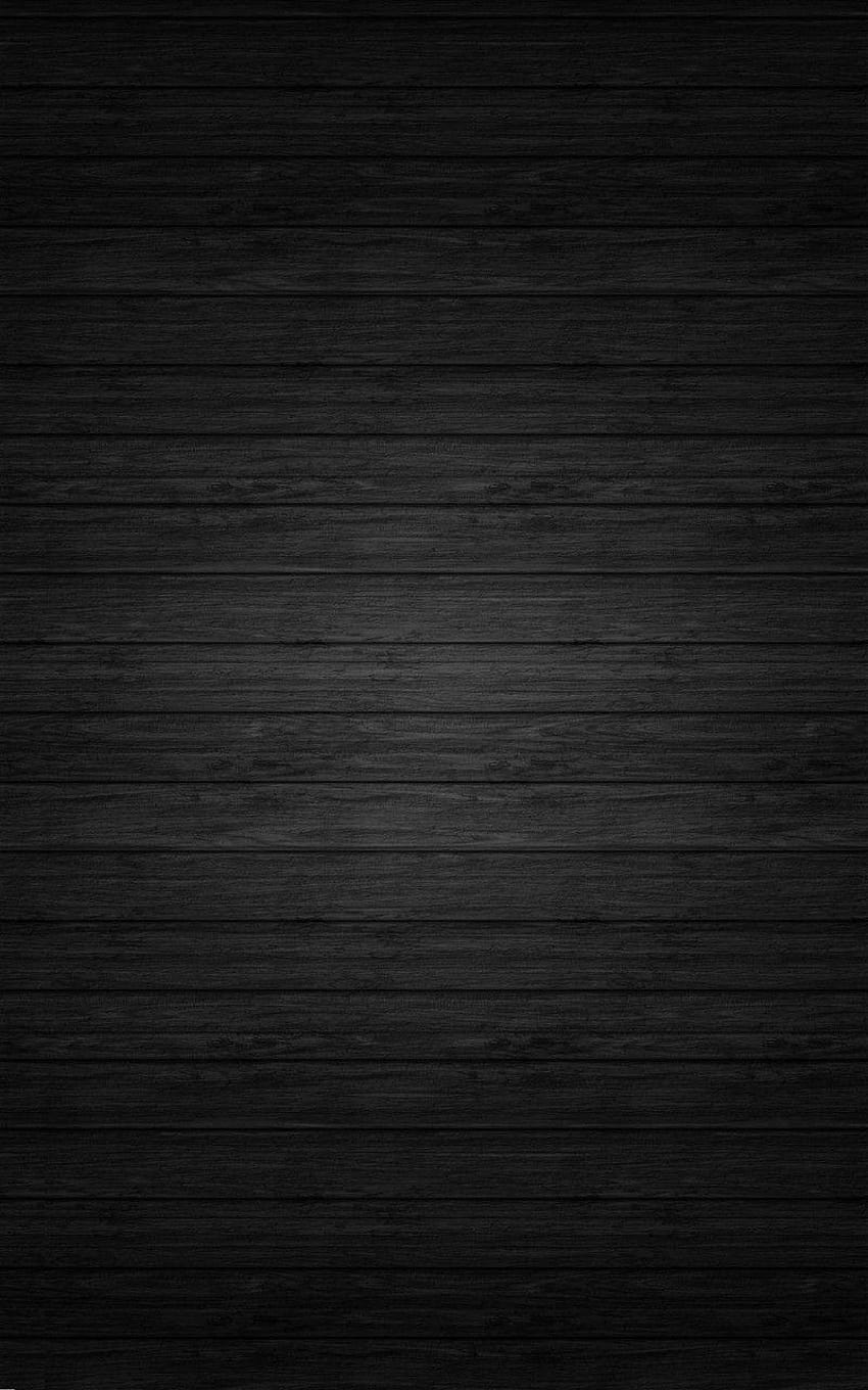 Czarne tła Drewno, czarne drewno Tapeta na telefon HD