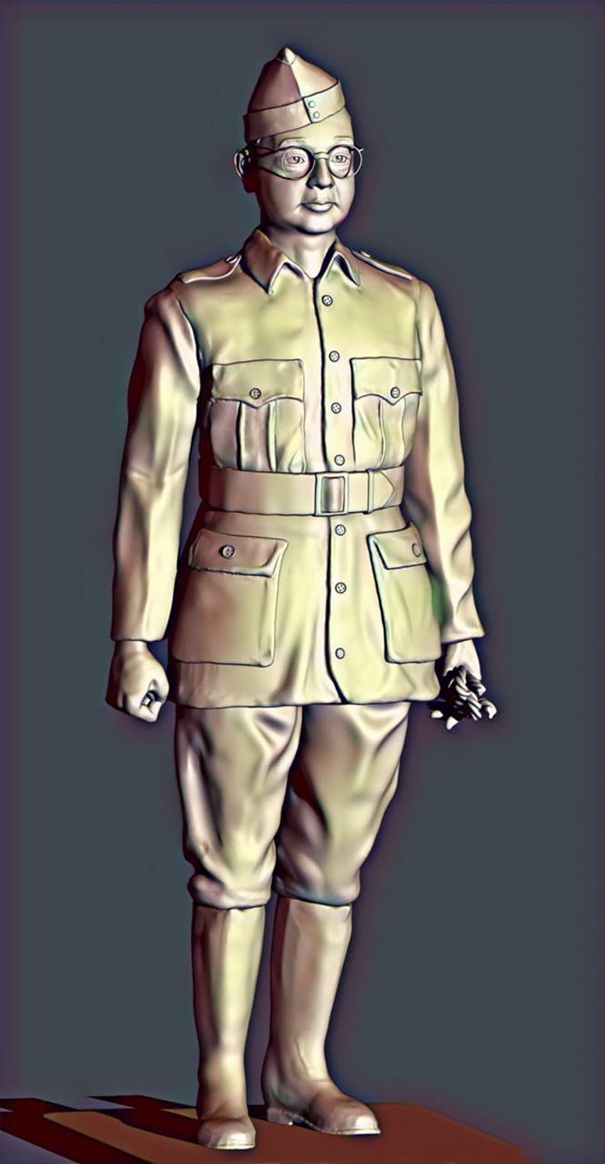 Subash Chandra Bose by Neelakanta89, subhas chandra bose HD phone ...