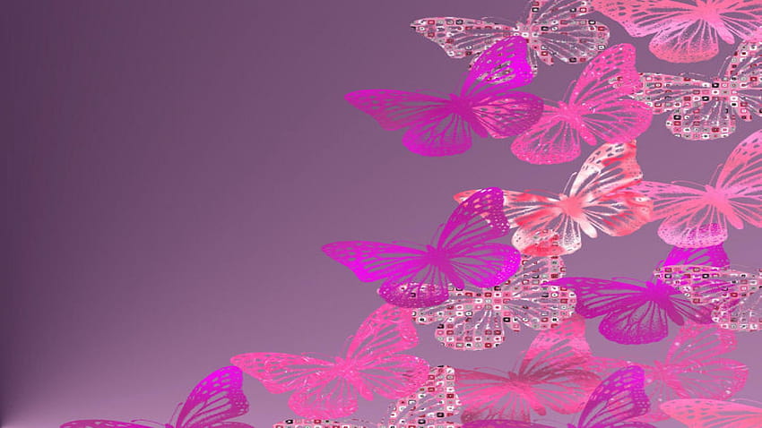 New Butterfly, pink butterfly HD wallpaper | Pxfuel