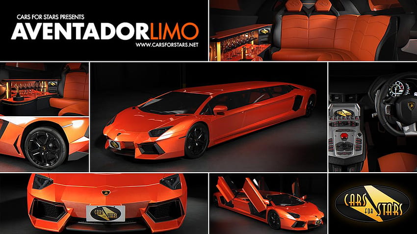 Lamborghini Aventador Stretch Limo Will Blow You Away [Video] HD wallpaper