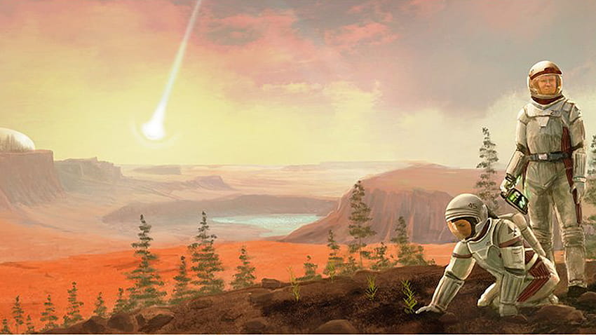 Czy gra w Terraformację Marsa może naprawdę pomóc nam zasiedlić Czerwoną Planetę? Zapytaliśmy eksperta od kosmosu Tapeta HD