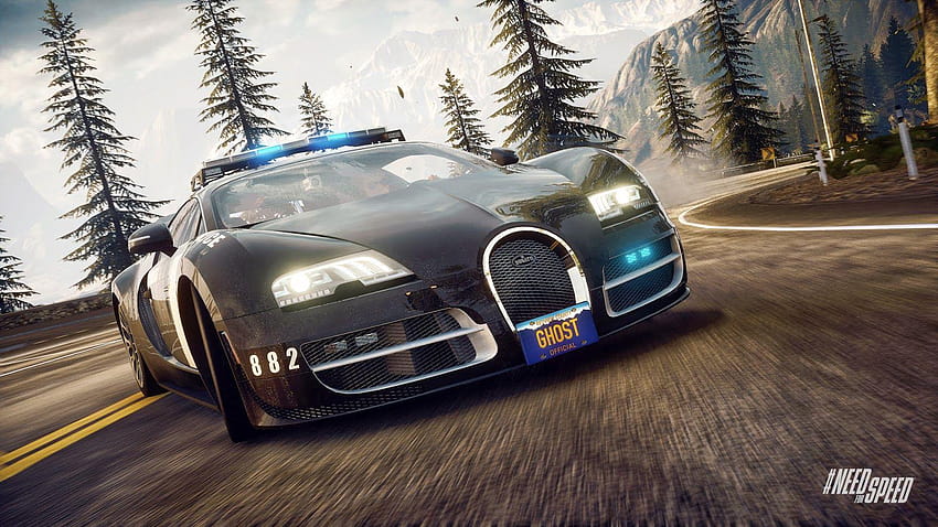 Wall need for speed rivals bugatti cop car, cop cars HD wallpaper
