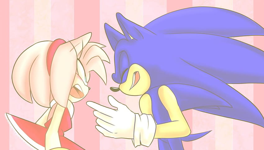 Sonic And Amy Amy Rose HD wallpaper  Pxfuel