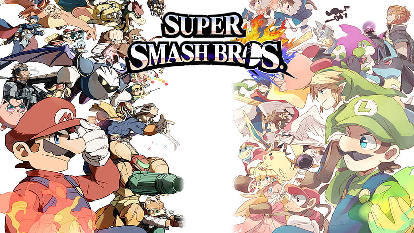 Super Smash Bros the Anime  Mix Media Amino