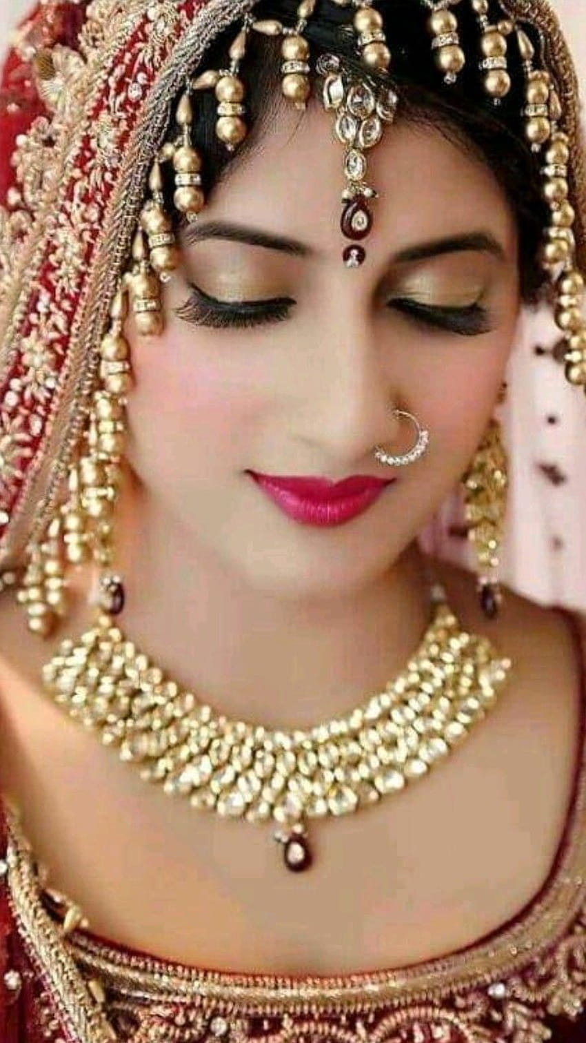 Piękne indyjskie panny młode ...pinterest.pt, kobiety panny młodej Tapeta na telefon HD