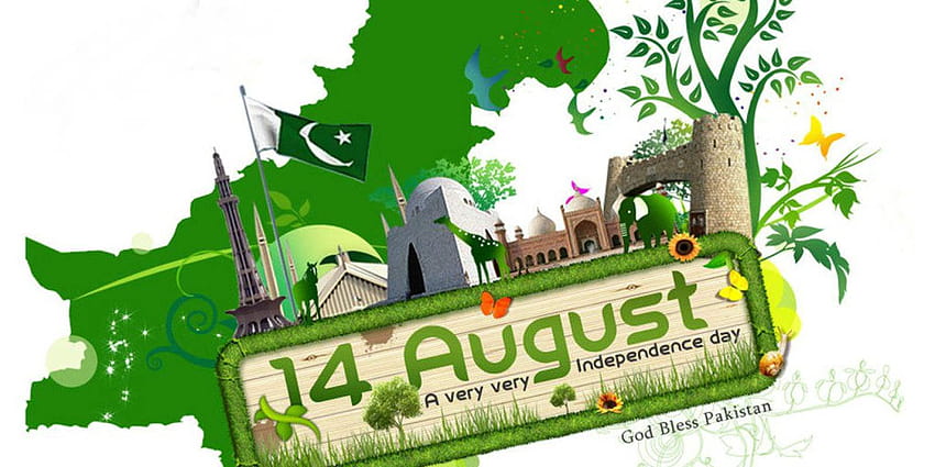 14 August Independence Day of Pakistan, pakistan independence day HD wallpaper