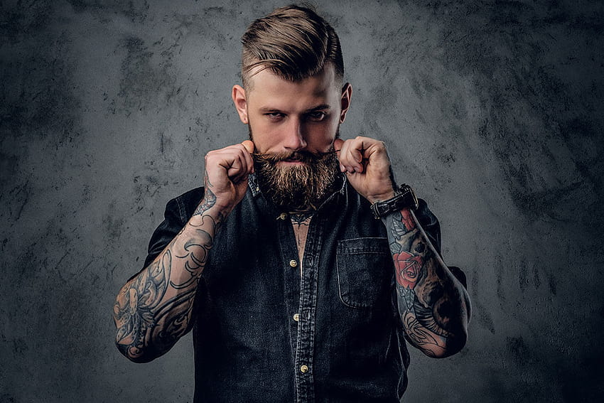 Os 30 melhores estilos de barba para homens papel de parede HD