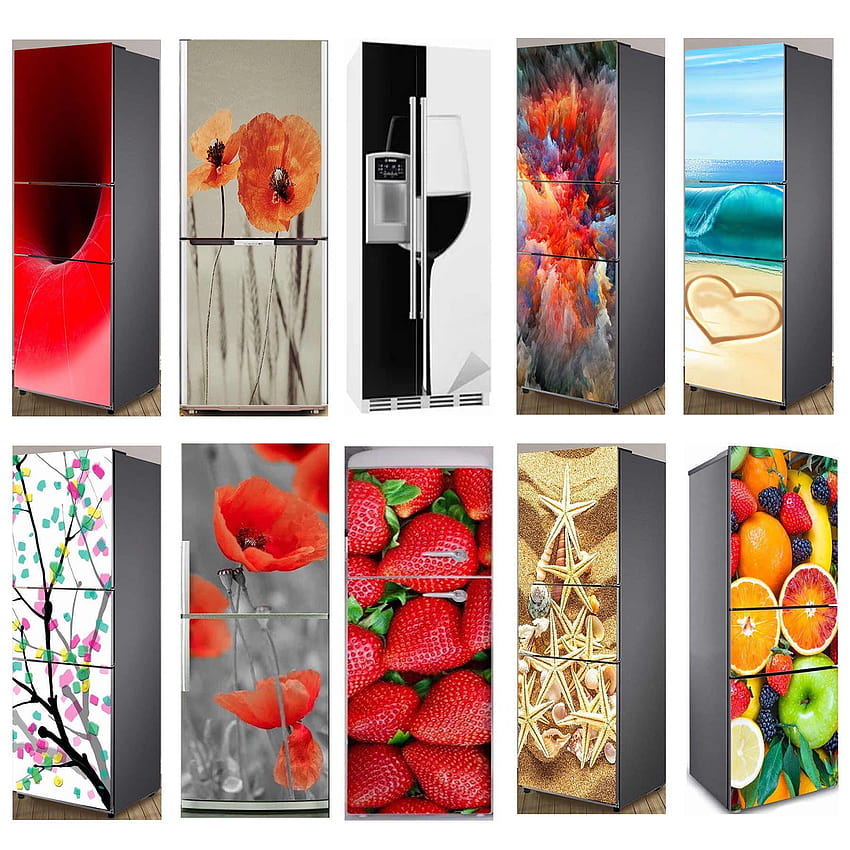 Buy Bnezz Self Adhesive Fridge Sticker  Refrigerator Sticker FrozenLotus  Pack Of 1 Roll 60x160cm Suitable For All Double Door and Single Door  Refrigerator Online at Best Prices in India  JioMart