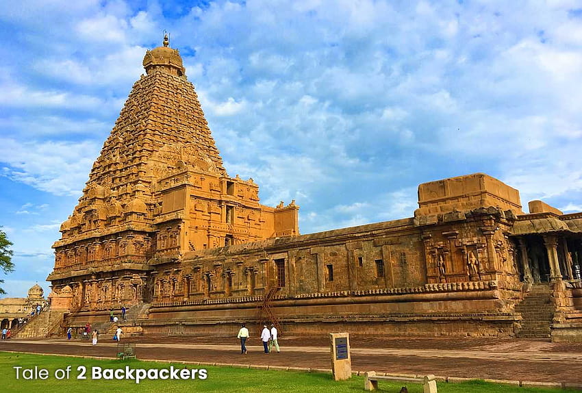 Brihadeeswarar Tapınağı, Tanjore veya Thanjavur Büyük Cholas Tapınağı, brihadeeswara tapınağı HD duvar kağıdı