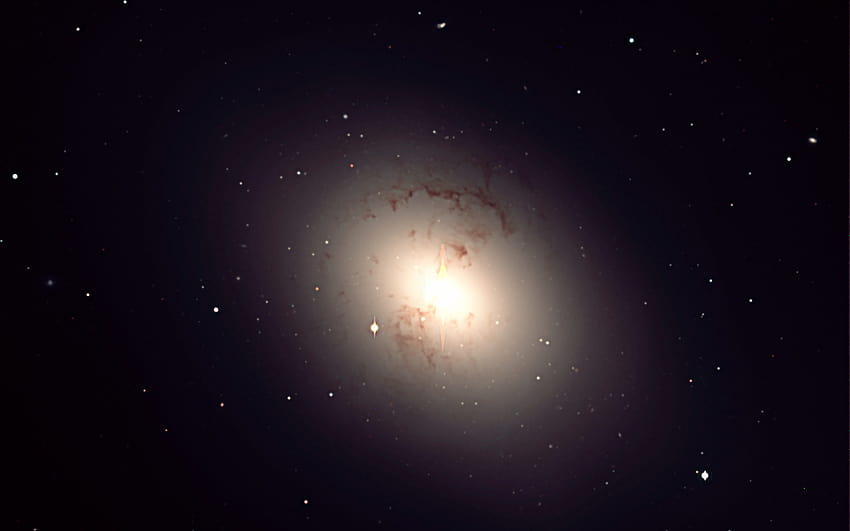 Giant elliptical galaxy NGC 1316 in Fornax Cluster HD wallpaper