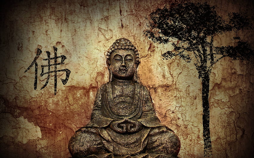 6 Buddha HD wallpaper