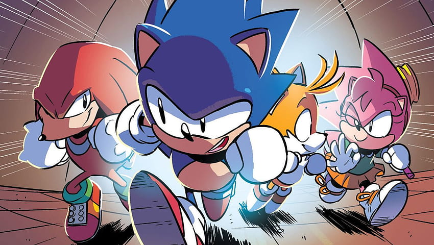 Sonic Mega Drive Sonic Comic Archie Sonic Sonic The Hedgehog, Sonic Face Logo HD-Hintergrundbild