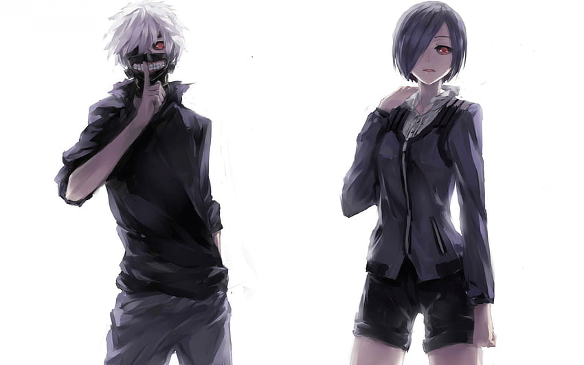 14 Tokyo Ghoul Kaneki Ken, kaneki x touka HD wallpaper