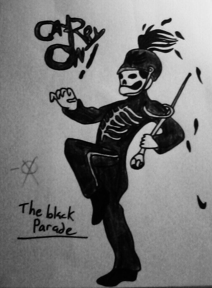 My Chemical Romance: The Black Parade oleh GameNot0ver, parade hitam roman kimia saya wallpaper ponsel HD