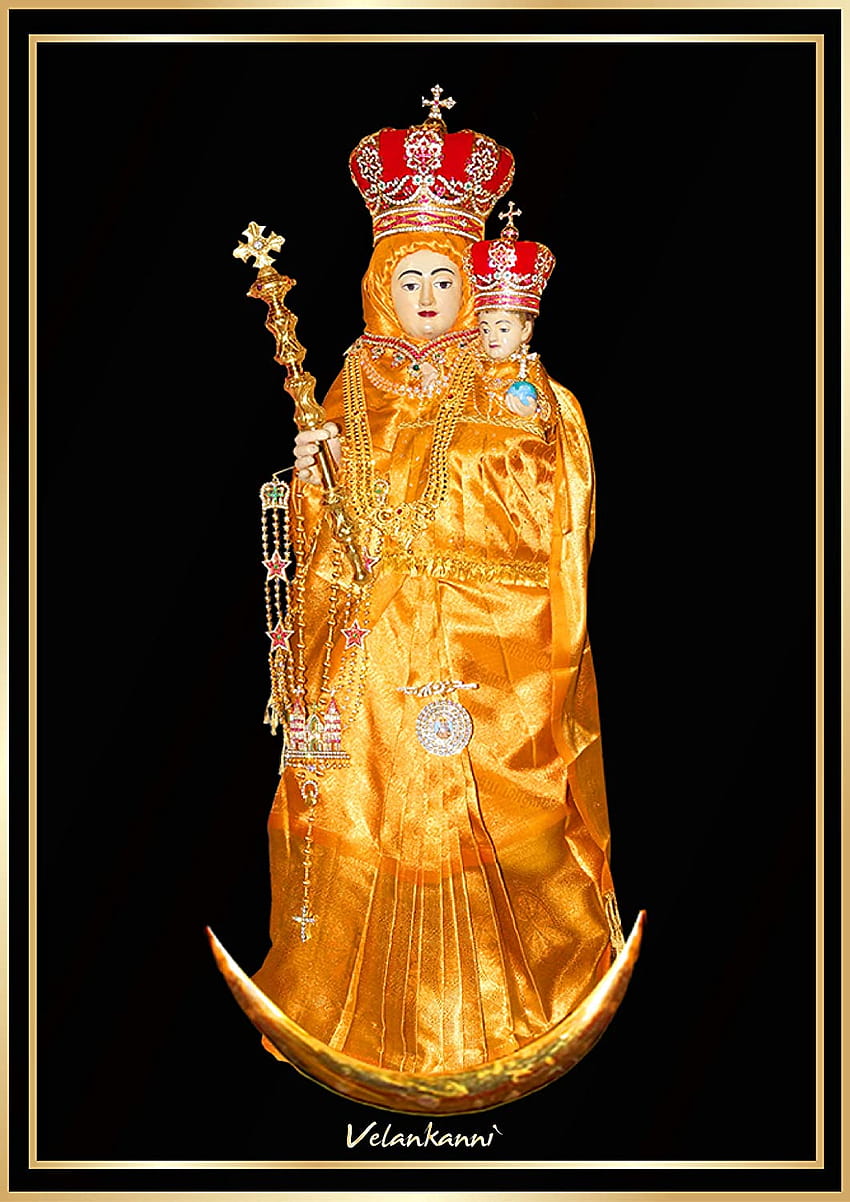 PEACOCKRIDE Our Lady of Velankanni I Velankanni Matha I Jesus Christ I Wall Poster A4 Poster HD phone wallpaper