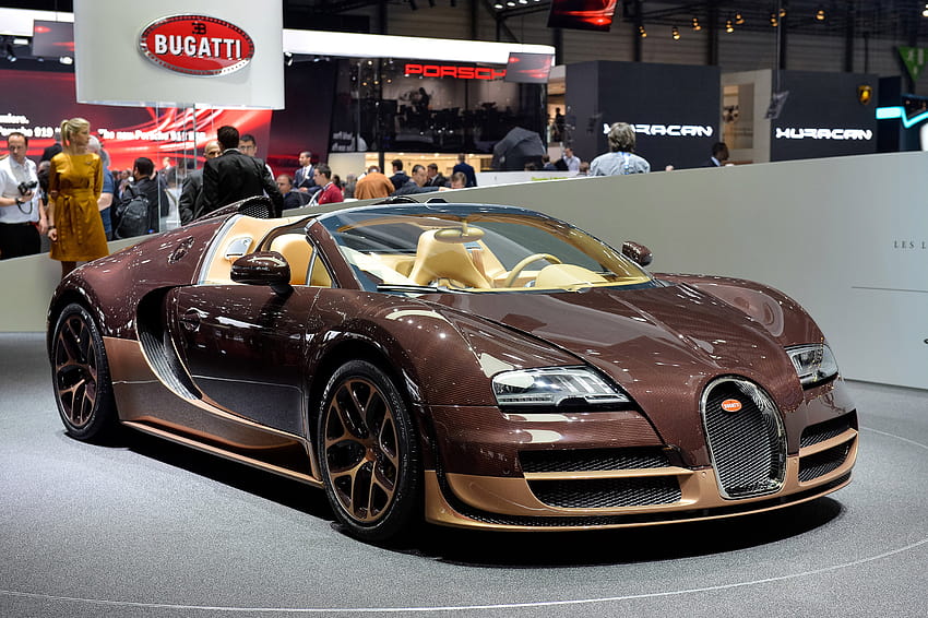 Brown Bugatti Veyron, bugatti veyron grand sport vitesse HD wallpaper