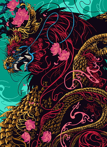 100 Japanese Dragon Wallpapers  Wallpaperscom