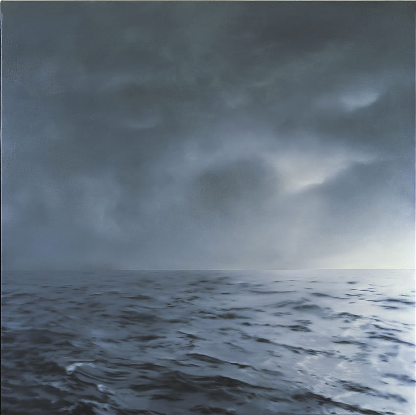 La mostra Seascapes di Gerhard Richter al Gugenheim Bilbao Sfondo HD