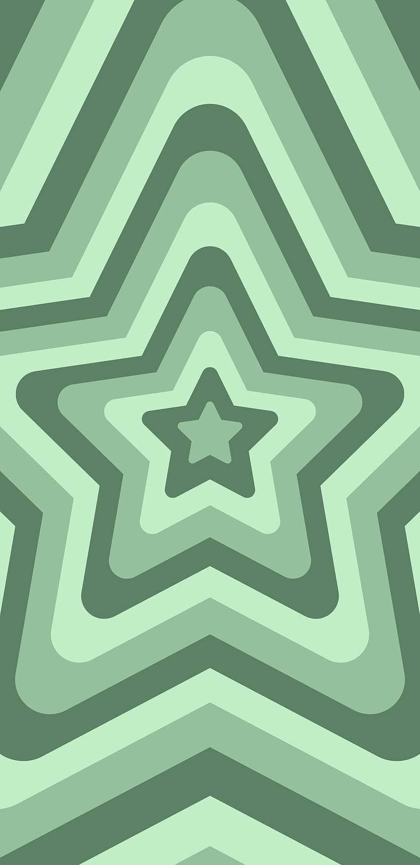 Green aesthetic layered star indie y, preppy green HD phone wallpaper |  Pxfuel