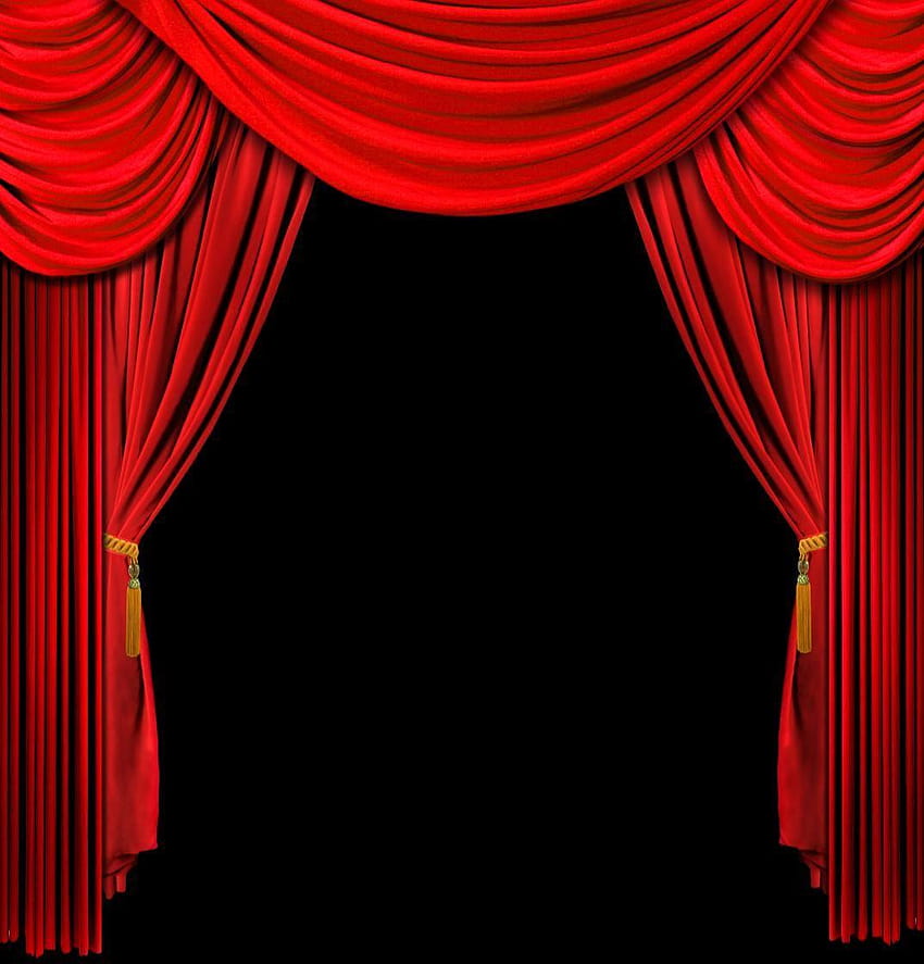 Theater Curtain ppt backgrounds, powerpoint background movie theme HD phone wallpaper