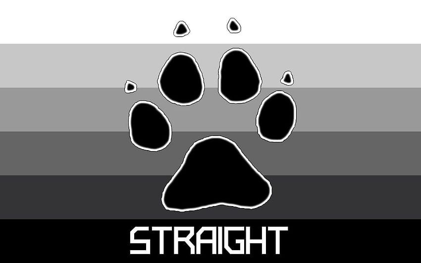 Straight Furry Pride von silentfox0, schwuler pelziger Stolz HD-Hintergrundbild
