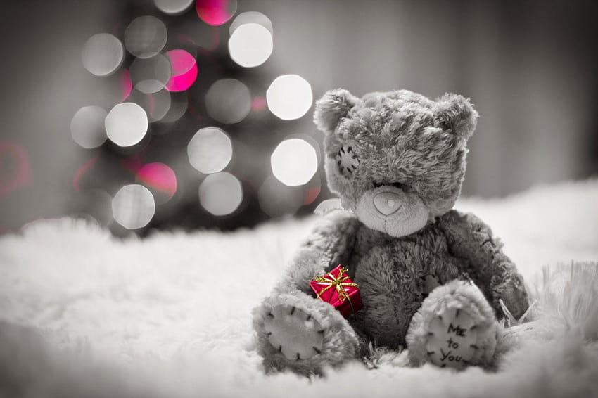 of sad teddy bear lost & lonely feeling after love break up, feeling lonely HD wallpaper