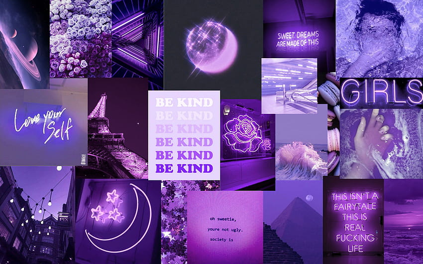 Marysia , on tapety com in 2020, purple aesthetic HD wallpaper