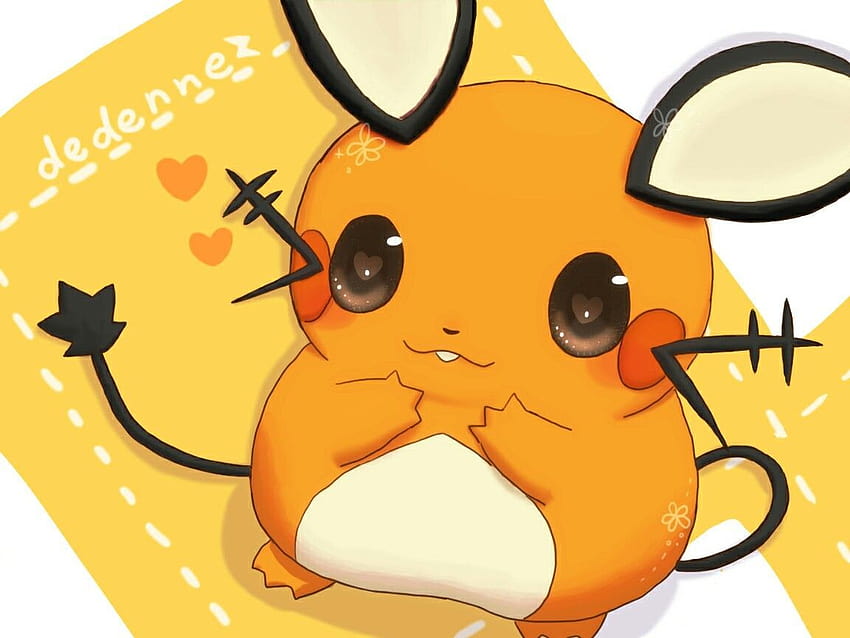pokemon kawaii dedenne HD wallpaper