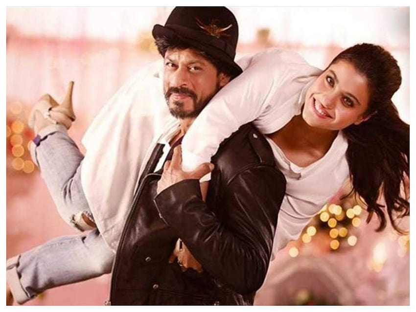 Czy Kajol wyszłaby za Shah Rukha Khana, gdyby nie poznała Ajaya Devgna? Jej bezczelna odpowiedź wprawi cię w osłupienie!, Shahrukh Khan i Kajol Tapeta HD
