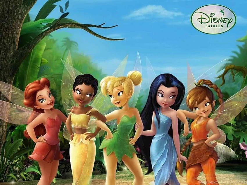 Latar Belakang Disney Fairies POP, silvermist Wallpaper HD