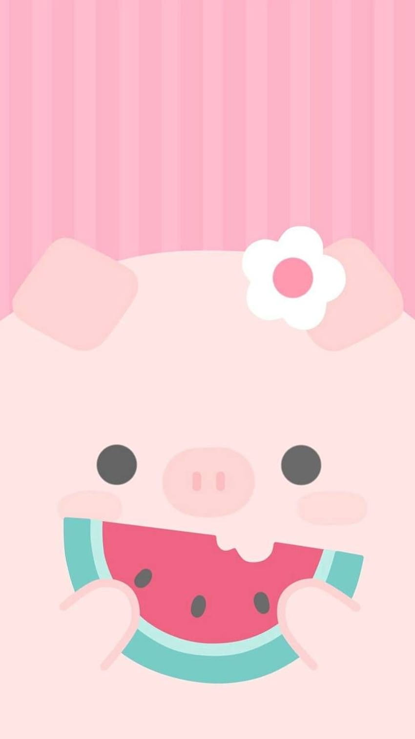 Kawii Pig oleh xmissxlulux, piggy cute wallpaper ponsel HD