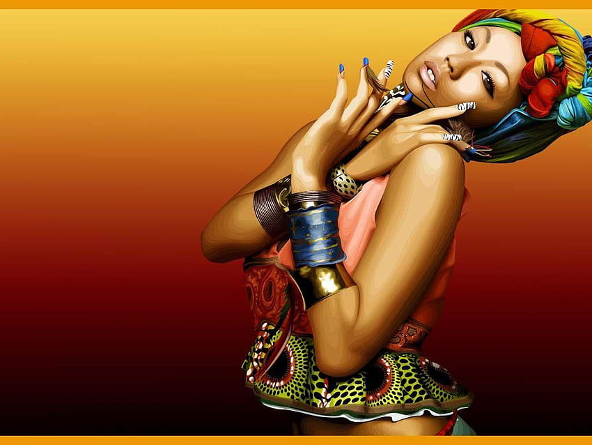 African Culture HD wallpaper